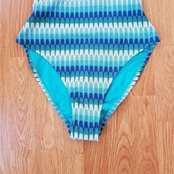 🌴 TRINA TURK 🌴 NEW - Moonray Ring Front Plunge One Piece Swimsuit - [Size 4] - Picture 8 of 16